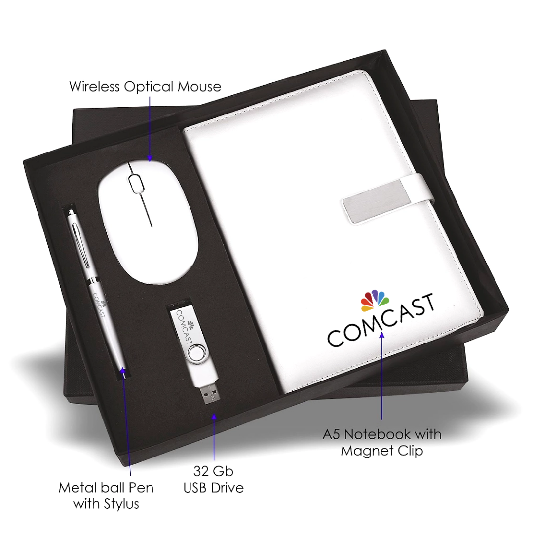 Corporate Companion Set: Pen, Mouse, USB Drive & Diary