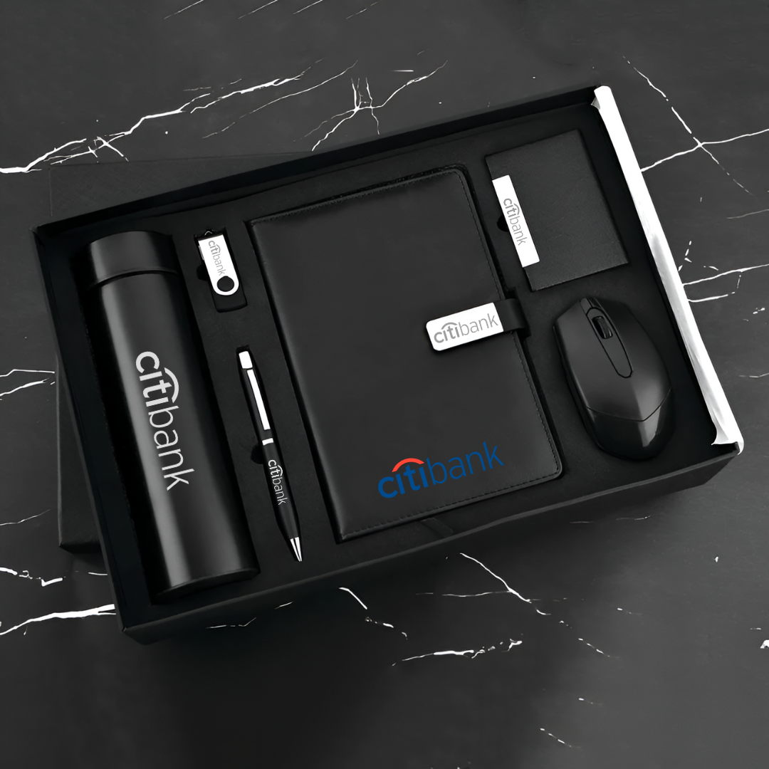 Elite 6-in-1 Corporate Gift Set – Smart & Stylish Essentials
