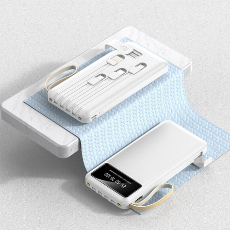 ⚡ 10,000mAh Power Bank – Charge Anywhere, Anytime! 🔋