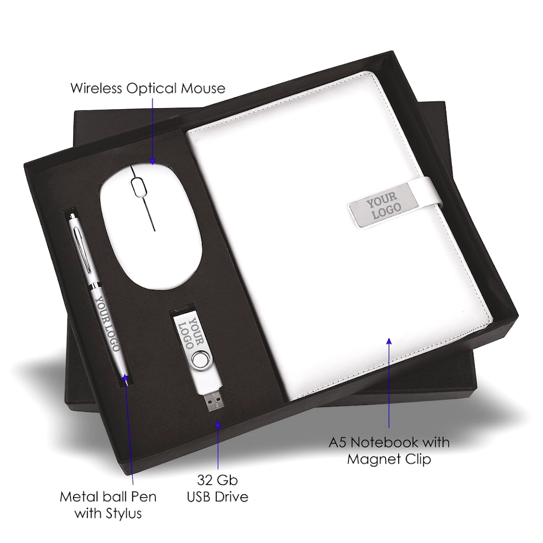 Corporate Companion Set: Pen, Mouse, USB Drive & Diary
