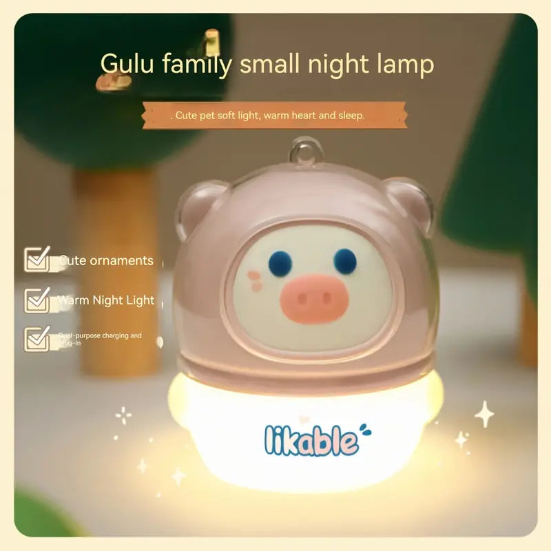 Cute Panda & Duck LED Night Lamp