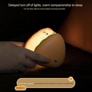 Hamburg Silicone LED Night Light Lamp