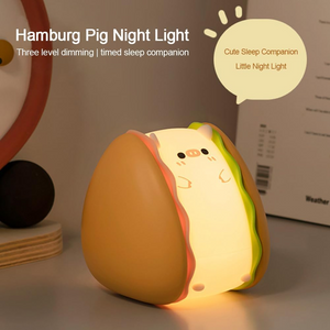Hamburg Silicone LED Night Light Lamp