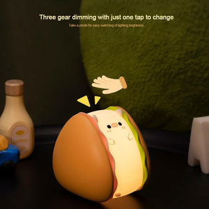 Hamburg Silicone LED Night Light Lamp