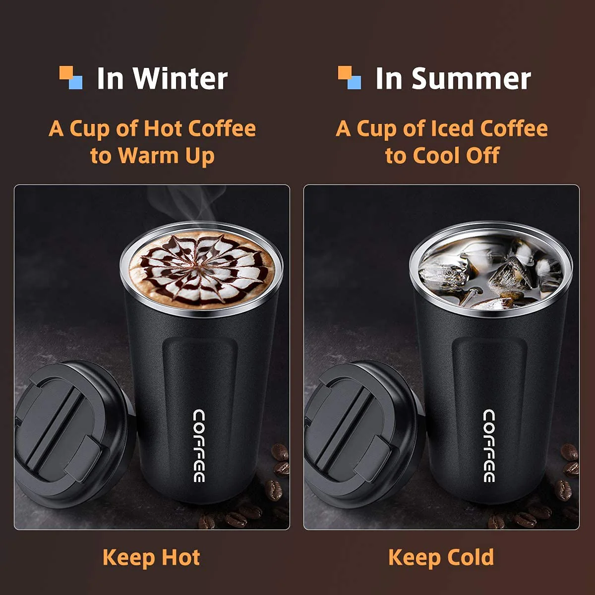 Stainless Steel Vacuum Coffee Mug – For Corporate Gifting