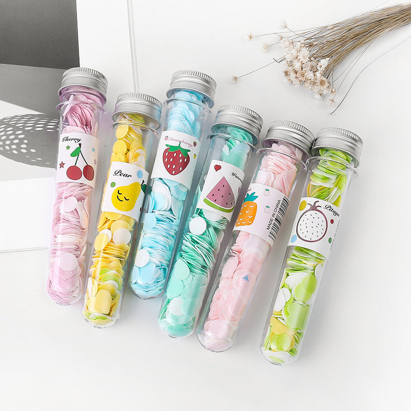 Colorful Tube Shape Paper Soap with Fragrance