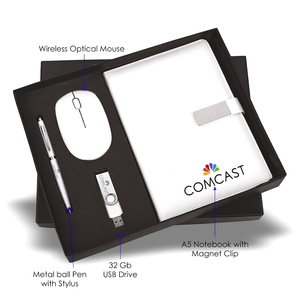 Corporate Companion Set: Pen, Mouse, USB Drive & Diary