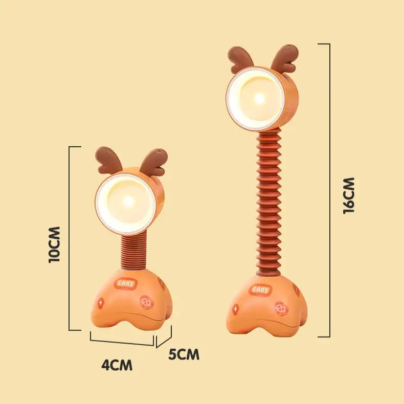 Giraffe LED Flexible Retractable Magnetic Night Lamp