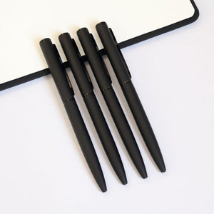 Personalized Sleek Black Ball Pen - Corporate Gifts, Personal Use