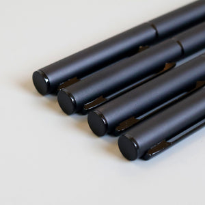 Personalized Sleek Black Ball Pen - Corporate Gifts, Personal Use