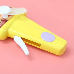 Mini Portable Hand Pressure Fan ( Ice Cream )