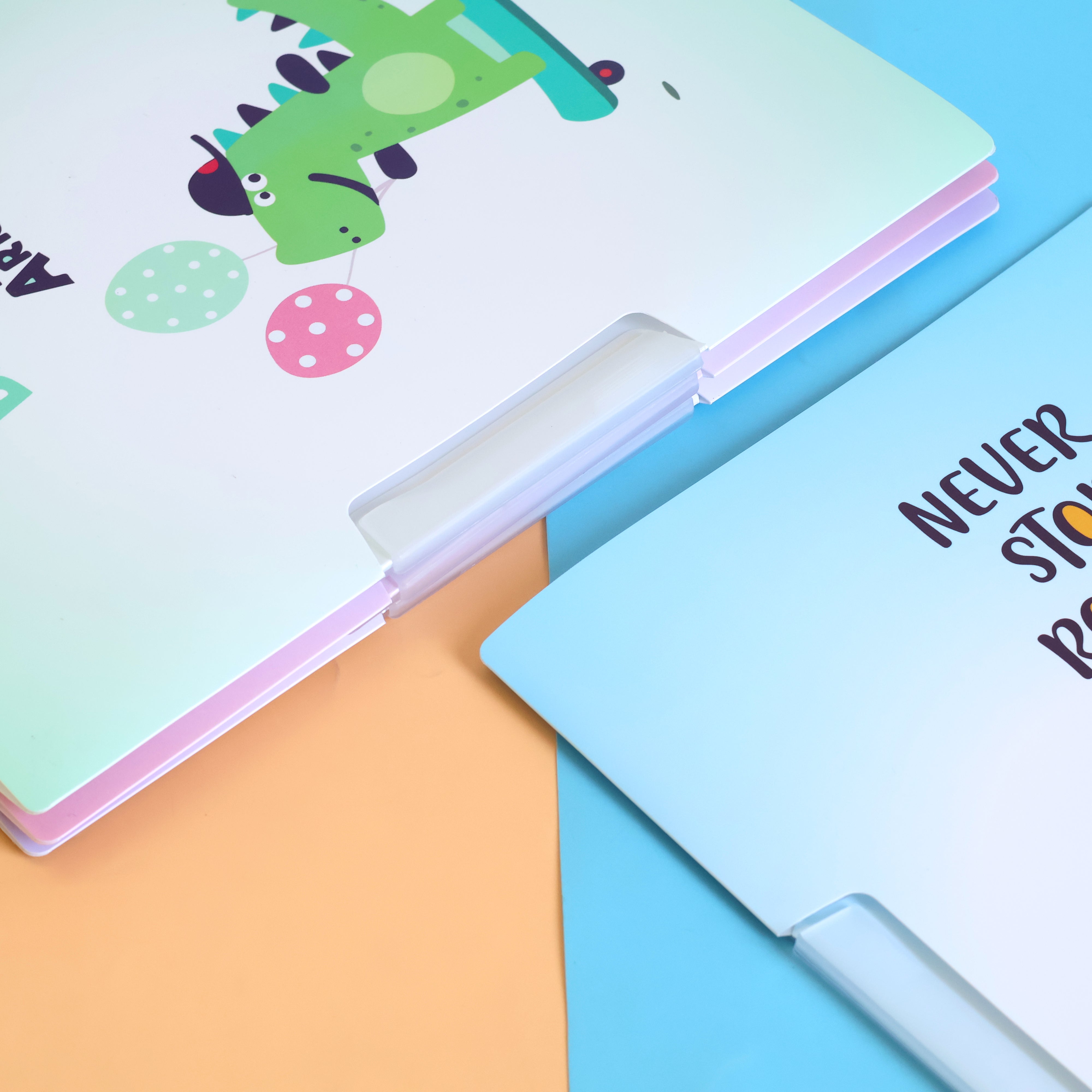 Adorable Dino File Folder