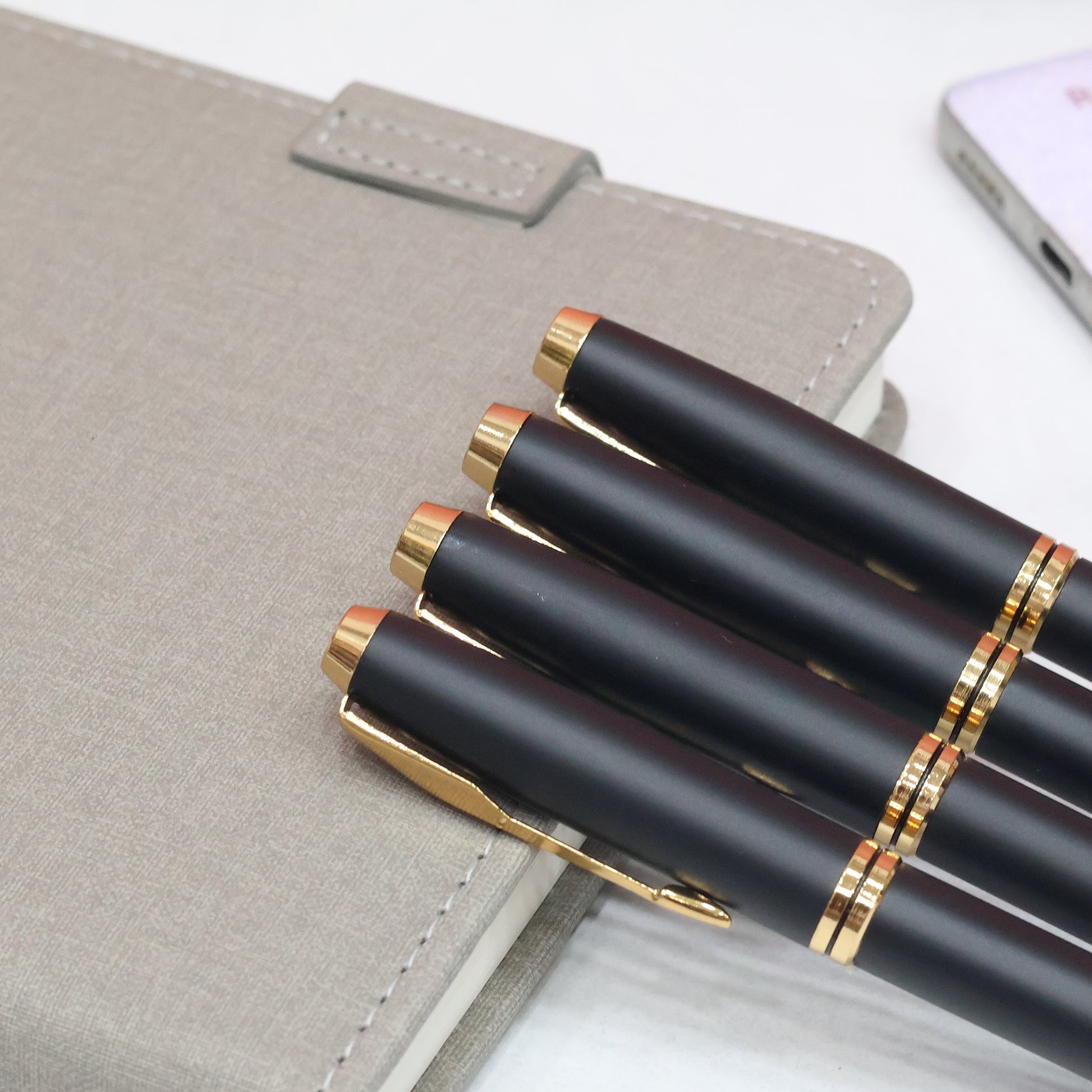 Personalized Black & Gold Ball Pen – Corporate & Executive Gift
