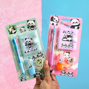 Panda Theme Diary With Pen Set
