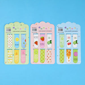 Cartoon Magnetic Bookmarks Pack of 6