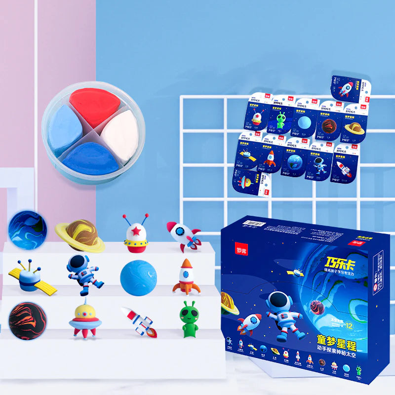 Space DIY Adventure Air Dry Clay 1 Pcs