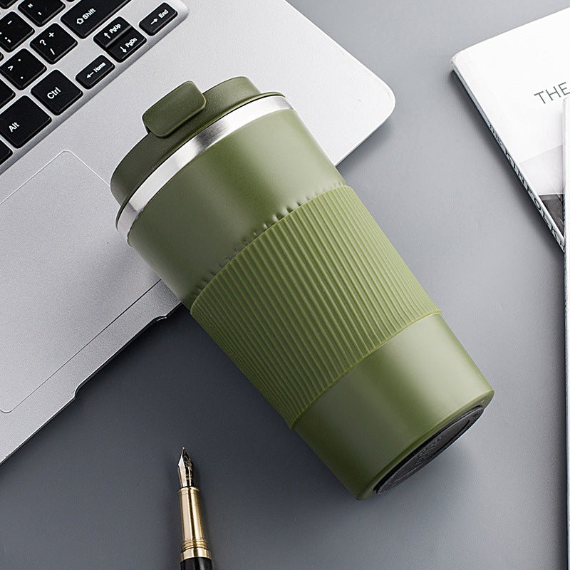Stainless Steel Vacuum Coffee Mug with Sleeve 510ml