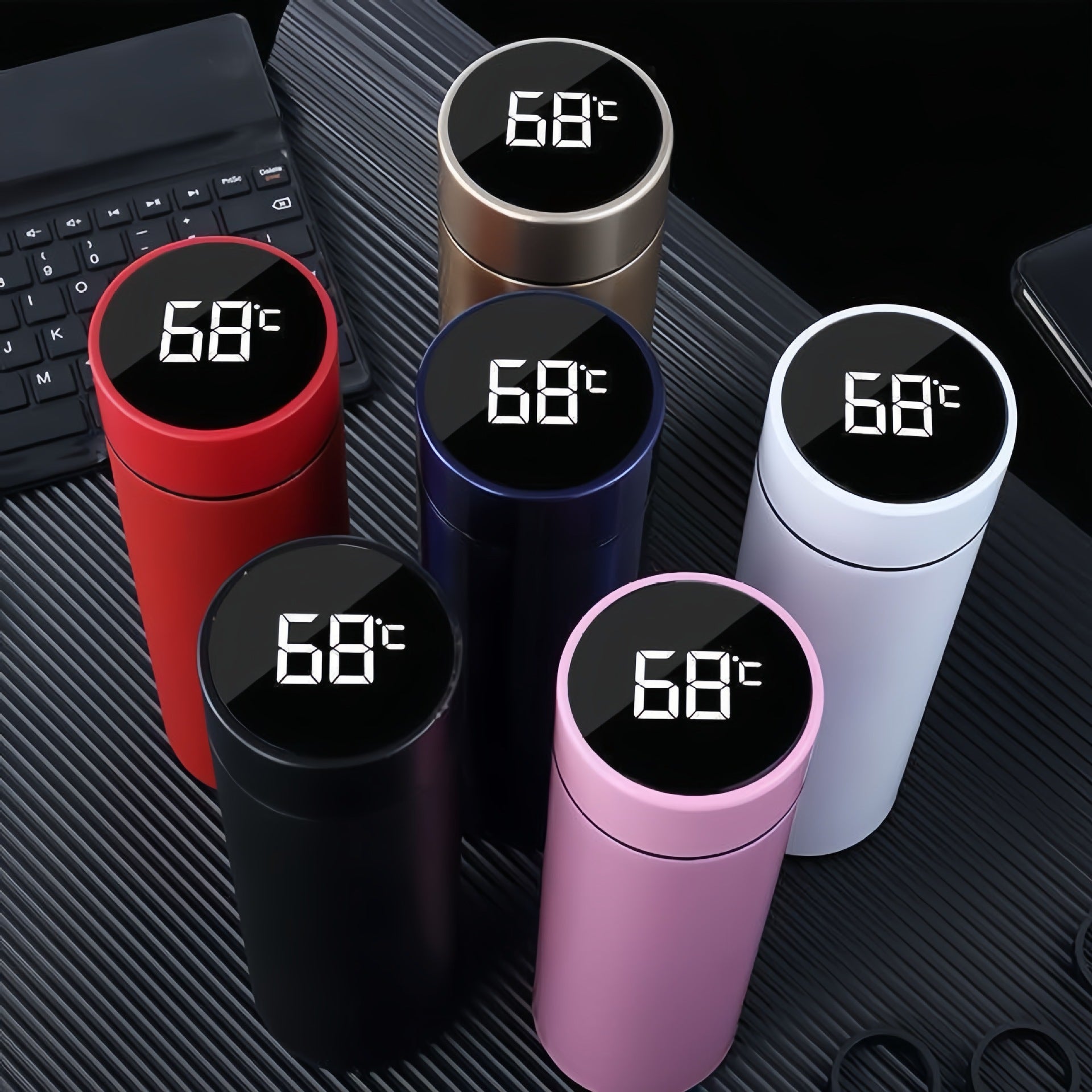 Perfact Corporate Gift - LED Temperature Bottle