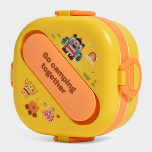 Monsters Double - Layer Sealed Bento Lunch Box