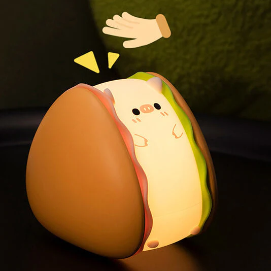 Hamburg Silicone LED Night Light Lamp