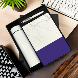 Luxury Corporate Gift: Bottle, Pen & Diary Combo