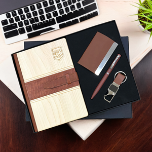 All-in-One Leather Gift Set for Corporate Professionals