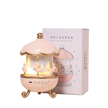 Star Projector Rotating Musical Night light
